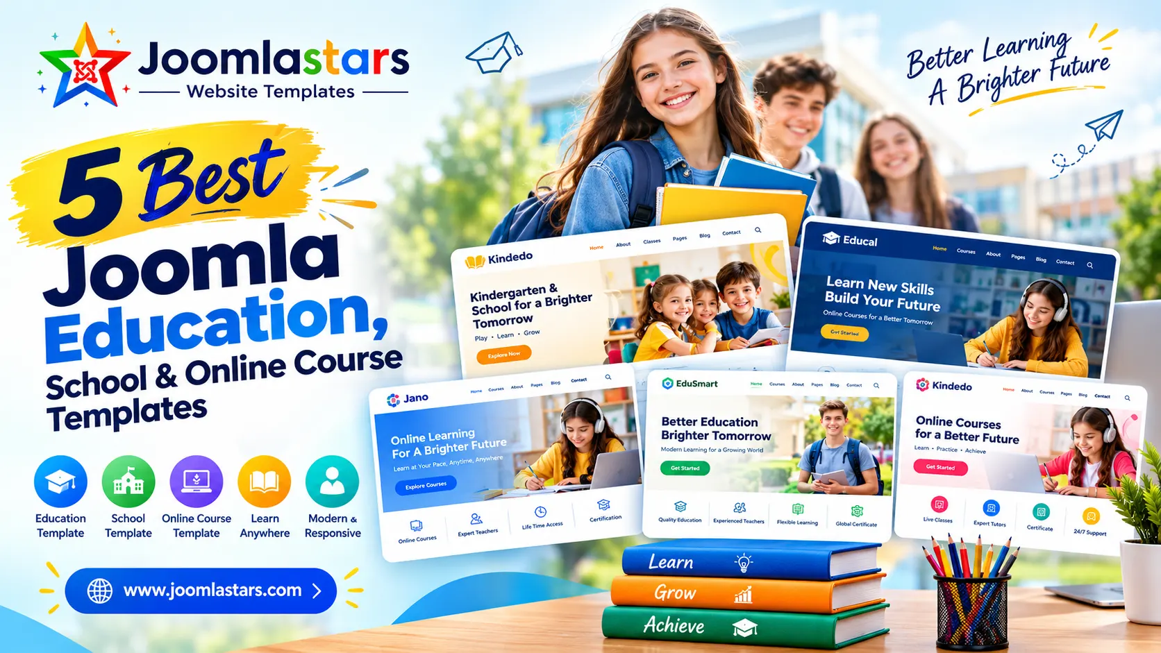 Top Joomla Education Templates for Schools, Colleges &amp; Online Courses in 2026